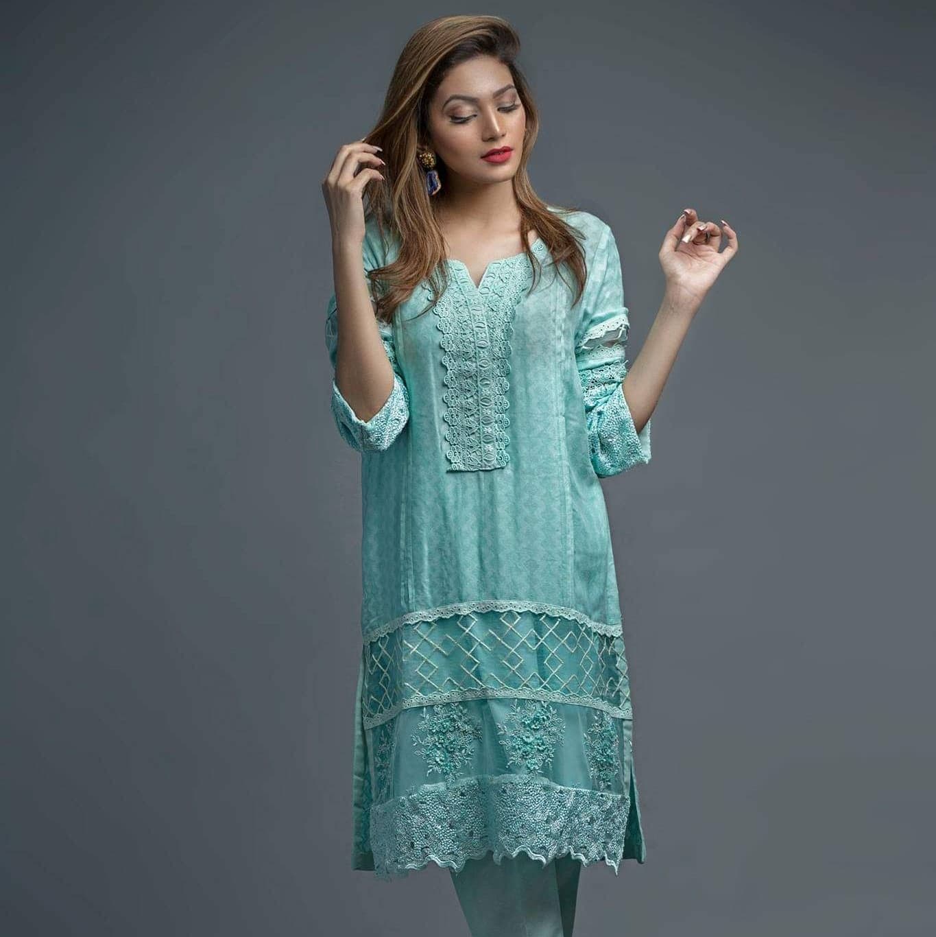 Turquoise Mix Fabric