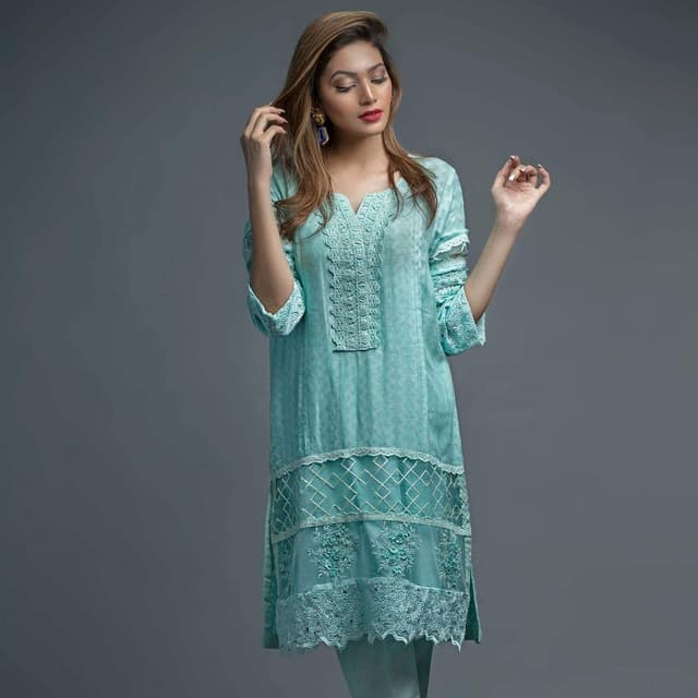 Turquoise Mix Fabric