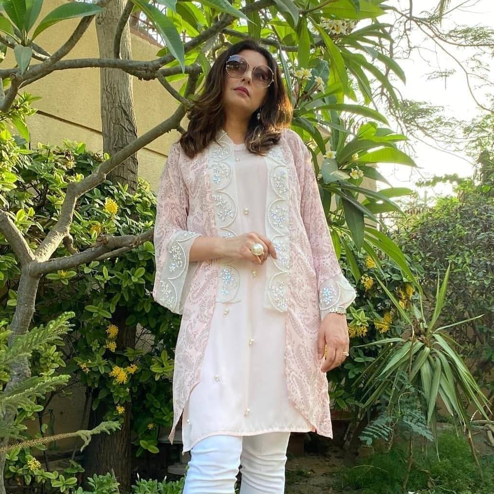 Blush Pink Asymmetrical Tunic